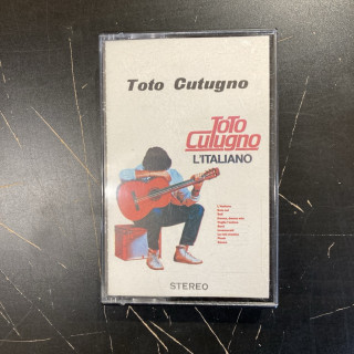 Toto Cutugno - L'Italiano C-kasetti (VG+/M-) -pop-